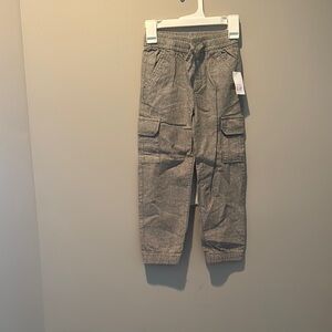 Kids Gray Cargo Pants